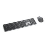 DELL KM7321W tastatur Mus inkluderet Kontor RF trådløs + Bluetooth QWERTY US International Grå, Titanium
