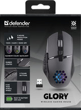 Defender GLORY GM-514 mus Spil Højre hånd RF trådløst Optisk 3200 dpi