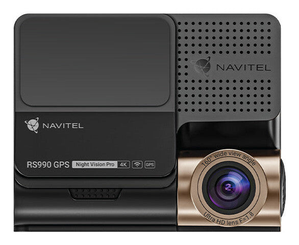 Navitel RS990 GPS 4K Ultra HD Wi-Fi USB Sort
