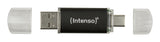 Intenso Twist Line USB-nøgle 256 GB USB Type-A / USB Type-C 3.2 Gen 1 (3.1 Gen 1) Anthracit