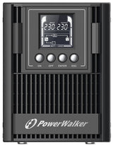 PowerWalker VFI 1000 AT UPS-enhed Dobbeltkonvertering (online) 1 kVA 900 W 3 AC stikkontakt(er)