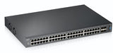 Zyxel XGS2210-52 Administreret L2 Gigabit Ethernet (10/100/1000) 1U Sort