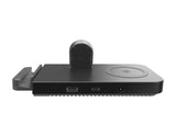 UNITEK MagMighty Combo 5 Hovedtelefoner, Smartphone, SmartWatch Sort USB Trådløs opladning Hurtig opladning Indendørs