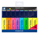 Staedtler Textsurfer classic 364 speedmarker 8 stk Mejselspids Blå, Grøn, Orange, Lyserød, Violet, Gul