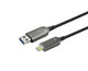 Vivolink PROUSBCAMMOP20 USB-kabel USB 3.2 Gen 1 (3.1 Gen 1) 20 m USB C USB A Sort