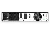 Digitus DN-170096 UPS-enhed Dobbeltkonvertering (online) 3 kVA 3000 W 9 AC stikkontakt(er)