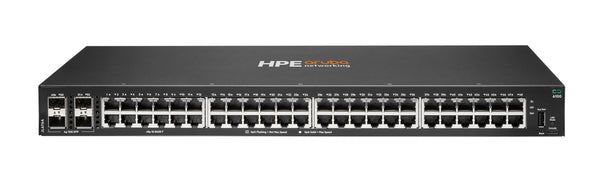 HPE Aruba Networking CX 6100 48G 4SFP+ Switch Administreret L3 Gigabit Ethernet (10/100/1000) 1U Sort