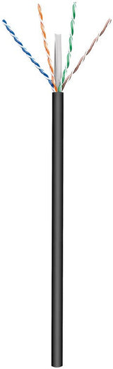 Goobay 57293 netværkskabel Sort 100 m Cat6 U/UTP (UTP)