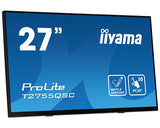 iiyama ProLite T2755QSC-B1 computerskærm 68,6 cm (27") 2560 x 1440 pixel Quad HD LCD Berøringsskærm Sort