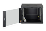 Digitus DN-37105 stativ 9U Vægmonteret stativ Sort