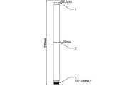 DeLOCK 88821 antenne Omniretningsbestemt antenne N-type 8 dBi
