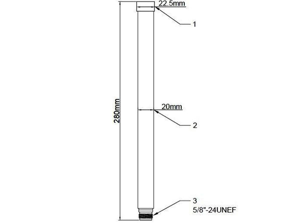 DeLOCK 88821 antenne Omniretningsbestemt antenne N-type 8 dBi