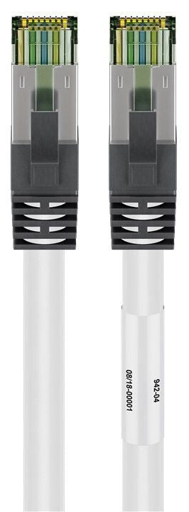Goobay 55124 netværkskabel Hvid 1 m Cat8.1 S/FTP (S-STP)