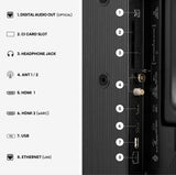 Hisense 32A49S 81,3 cm (32") HD Smart TV Wi-Fi Sort