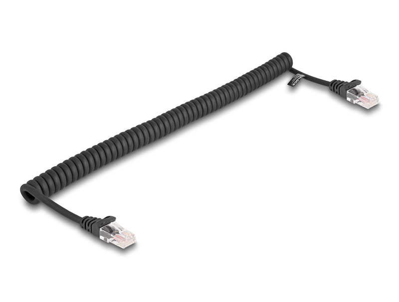 DeLOCK 87992 netværkskabel Sort 1 m Cat5e