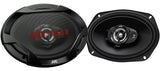 JVC CS-DR6932 bilhøjttaler Rund 3-vejs 500 W 1 stk