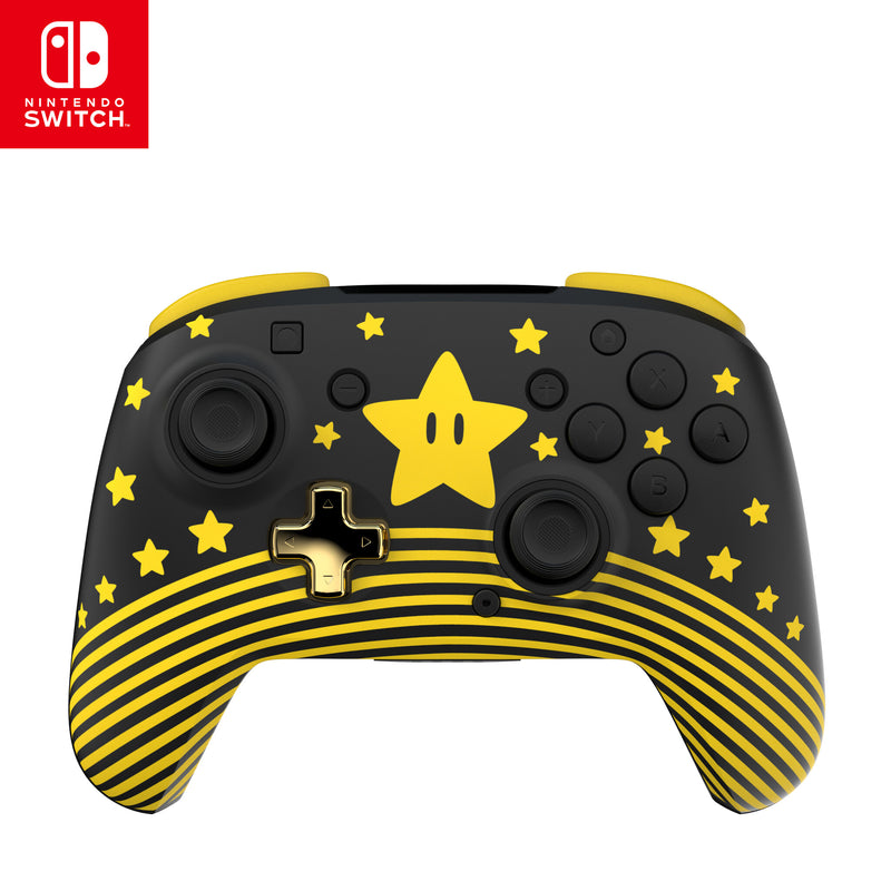 Turtle Beach Rematch Sort, Guld, Gul Bluetooth Gamepad Nintendo Switch, Nintendo Switch 2, Nintendo Switch Lite, Nintendo Switch OLED