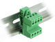 DeLOCK 66079 termisk blok 4-pin Grøn