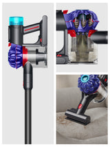 Dyson V10 Konical 2-i-1 stangstøvsuger Batteri Dry Cyclonisk Poseløs 0,5 L 525 W Sort, Kobberfarve