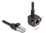 DeLOCK 81097 netværkskabel Sort 1 m Cat6 F/UTP (FTP)