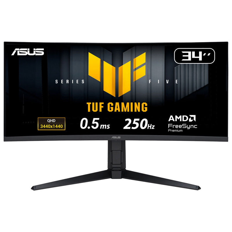 ASUS TUF Gaming VG34WQML5A computerskærm 86,4 cm (34") 3440 x 1440 pixel UltraWide Quad HD LED Sort
