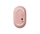 Logitech Pop Icon Combo tastatur Mus inkluderet Universel Bluetooth QWERTY US International Rose