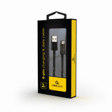 Gembird CC-USB2-AMLM-2M Lightning kabel Sort