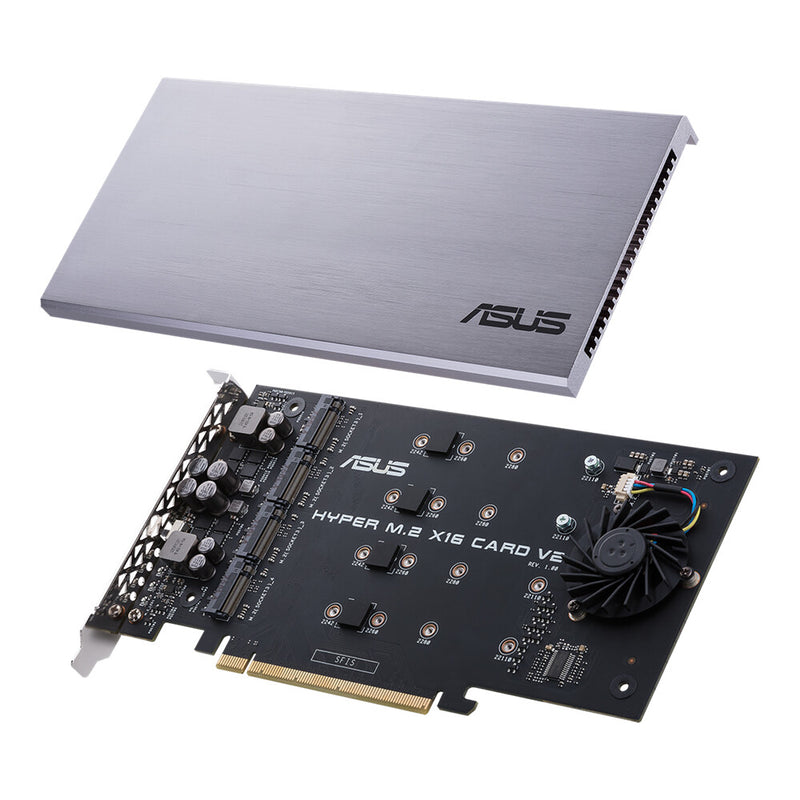 ASUS HYPER M.2 X16 CARD V2 interface-kort/adapter Intern