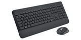 Logitech Signature MK650 Combo for Business tastatur Mus inkluderet Kontor Bluetooth AZERTY Fransk Grafit