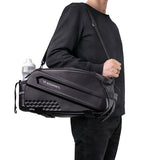 Wozinsky 5907769384905 cykeltaske & kurv Bagside 14 L Polyester, Polyurethan, EVA (ethylenvinylacetat) Sort