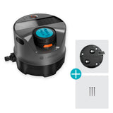 Gardena AquaPrecise Cirkulær vandsprinkler Sort, Blå, Grå