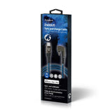 Nedis GCTB39650AL10 Lightning kabel 1 m Sort, Blå