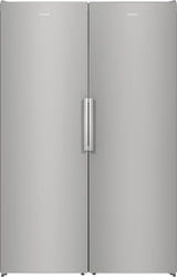 Gorenje Fritstående fryseskab med stor kapacitet til daglig opbevaring. Multiflow 360° sikrer jævn køling, mens NoFrost eliminerer behovet for afrimning. Fast Freeze nedfryser hurtigt nyindsatte madvarer og hjælper med at bevare kvaliteten.