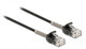 DeLOCK 87014 netværkskabel Sort 0,25 m Cat6a U/UTP (UTP)