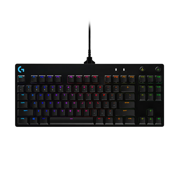 Logitech G PRO tastatur Spil USB QWERTY US International Sort
