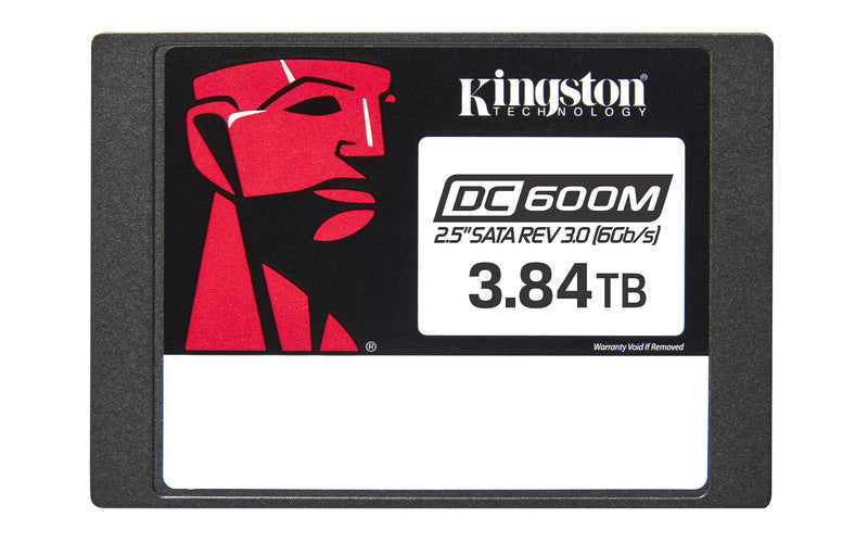 Kingston Technology 3840G DC600M (blandet brug) 2,5" Enterprise SATA SSD