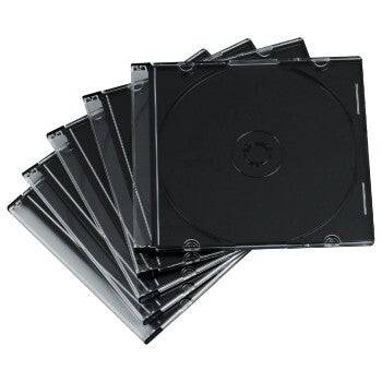 Hama CD Slim Jewel Case, pack 50 Pcs 1 diske Transparent