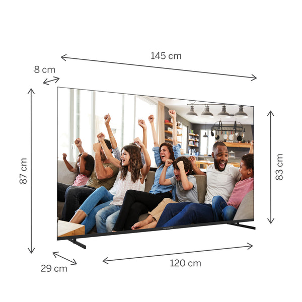 Thomson G63 Series Nicht kategorisiert 165,1 cm (65") 4K Ultra HD Smart TV Wi-Fi Sort