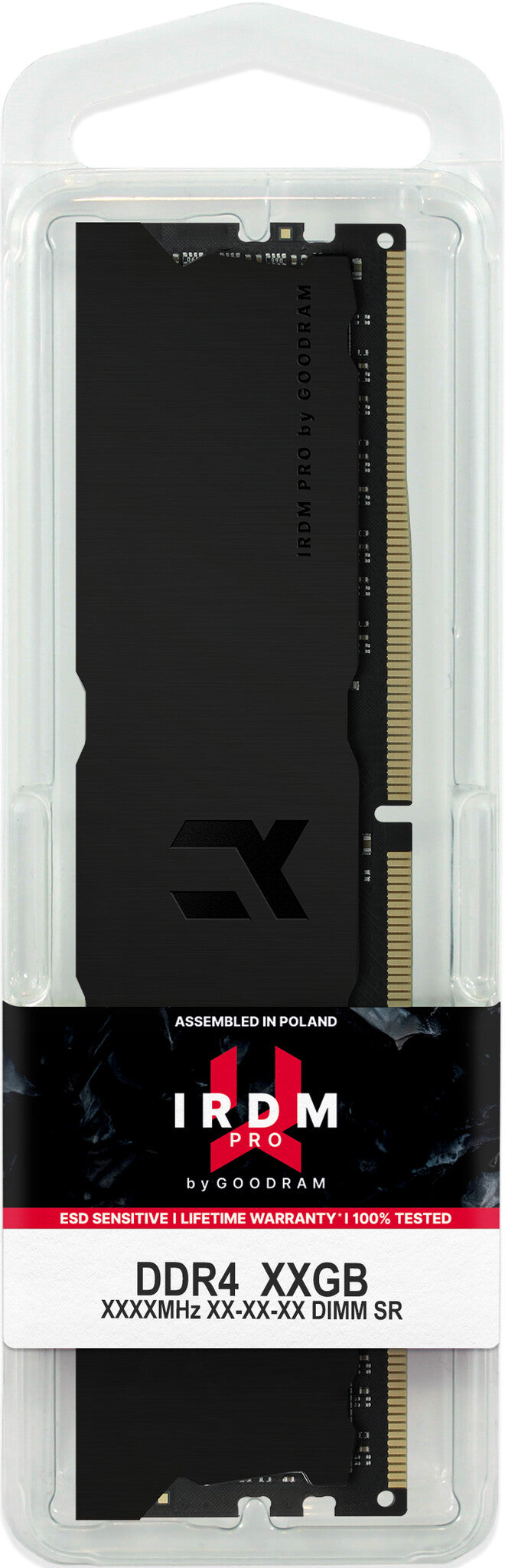 Goodram IRDM PRO IRP-K3600D4V64L18/16G hukommelsesmodul 16 GB 1 x 16 GB DDR4 288-pin DIMM