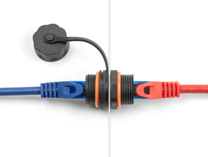 DeLOCK 88145 kabel kønsskifter RJ45 Sort