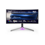 AOC Porsche PD34 computerskærm 86,4 cm (34") 3440 x 1440 pixel Wide Quad HD QD-OLED Sort