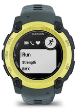 Garmin Instinct E 2,18 cm (0.86") MIP 40 mm Digital 166 x 166 pixel Grå, Lime GPS (satellit)