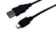 LogiLink USB 2.0 A/mini-A 3m USB-kabel USB A Mini-USB A 0,48 Gbit/sek. Sort