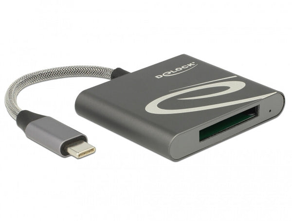 DeLOCK 91746 kortlæser USB 3.2 Gen 1 (3.1 Gen 1) Type-C Anthracit