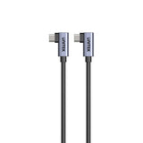 UNITEK PD 100W USB-C Cable 0.5M USB-kabel USB 2.0 0,5 m USB C 0,48 Gbit/sek. Sort