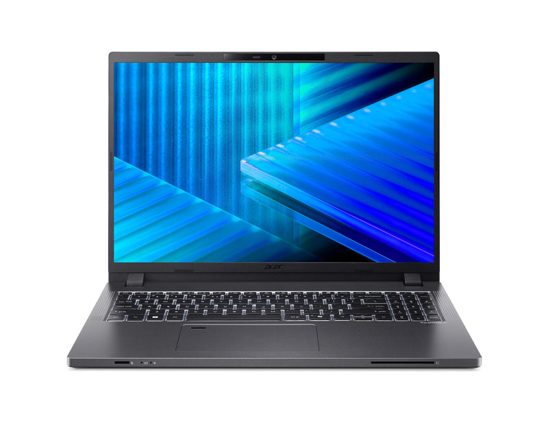 Acer TravelMate P2 TMP216-71-G3-TCO-571F Intel Core Ultra 5 125H Laptop 40,6 cm (16") WUXGA 16 GB DDR5-SDRAM 512 GB SSD Wi-Fi 6E (802.11ax) Windows 11 Pro Grå