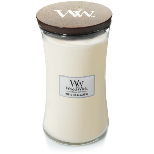 WoodWick White Tea & Jasmine vokslys Andet Jasmin, Te Hvid 1 stk