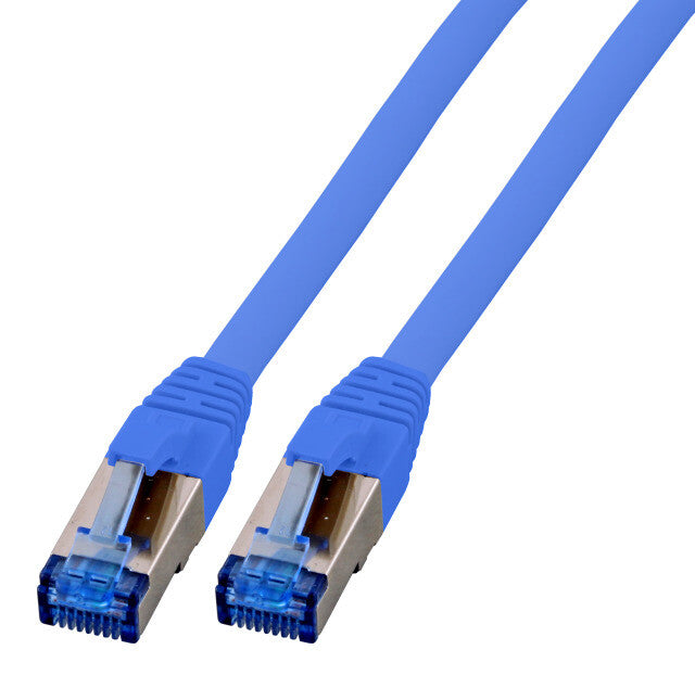 EFB Elektronik K5525FBL.1 netværkskabel Blå 1 m Cat6a S/FTP (S-STP)