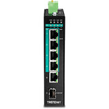 Trendnet TI-PG541i Administreret L2+ Gigabit Ethernet (10/100/1000) Strøm over Ethernet (PoE) Sort