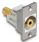 DeLOCK 90883 stikkontakt 3,5 mm Sølv, Hvid